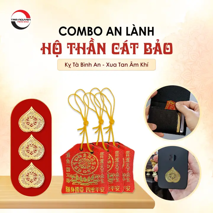 Combo Hộ Thần Cát Bảo - Phong Thủy Tam Nguyên