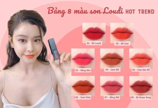 loudi peach liptint