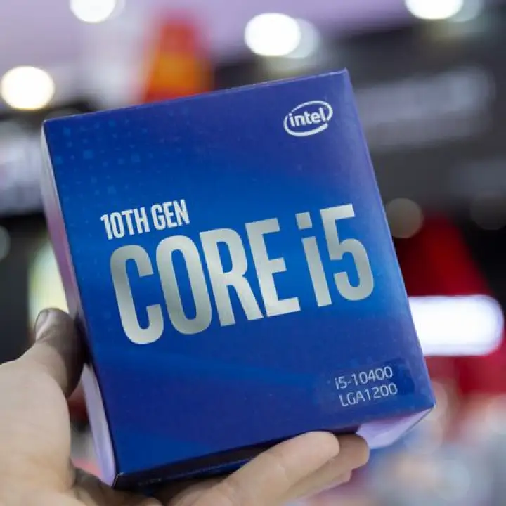 CPU Intel Core i5 10400F (2.9 GHz turbo up to 4.3 GHz, 6 core 12 Threads , 12MB Cache, 65W) - Full box nhập khẩu