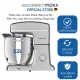(Bản 2025-hàng Đức) Máy trộn bột GOURMETmaxx 12L GMSM-12LPRO- đọng cơ DC, chạy êm ái không nóng máy. 