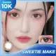 Kính áp tròng SEED 1 ngày màu Sweetie Make, lens SEED Eye Coffret 1 day UV- Lens Optic. 