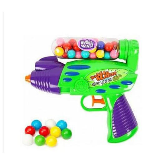 Set 3 chiếc Kẹo gum súng nước Kidsmania Bubble Blaster 36gr loại to