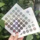 Tem 2.2cm niêm phong chống giả 7 màu hologram tròn combo 1.000c. 