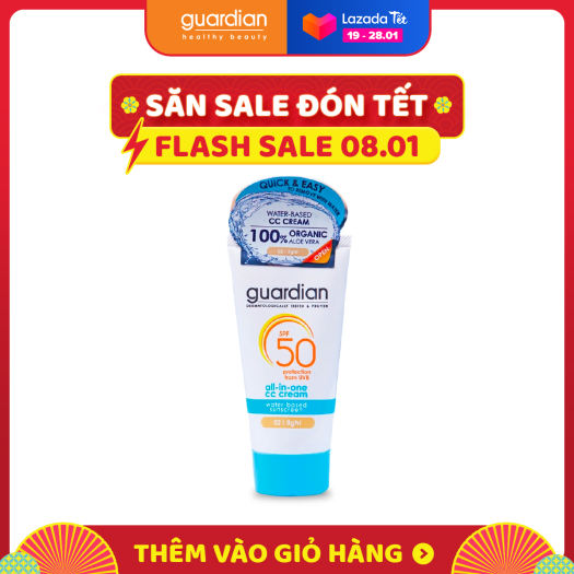 guardian cc cream spf50 light