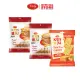 [VỊ MỚI] Combo 3 Bịch Bánh Kenju quy hành kem dẻo túi 186g - Bánh kẹo Richy. 
