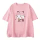 áo thun nữ ,áo phông lỡ form rộng in hình cute. 