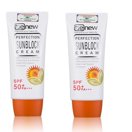 benew perfection sunblock cream