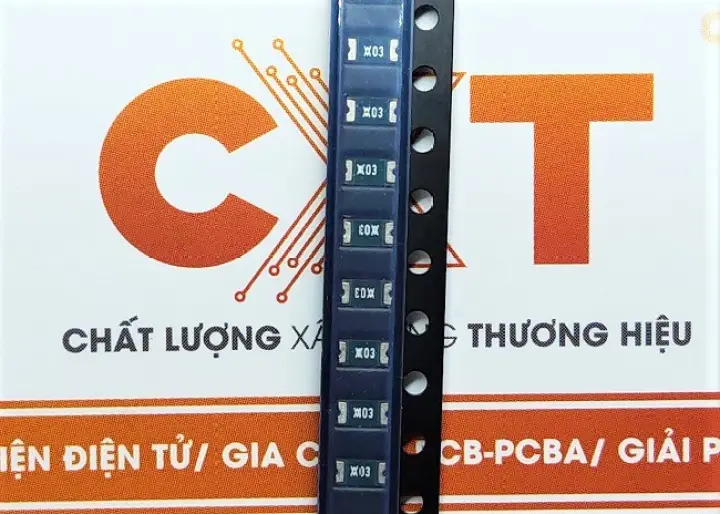 NANOSMDC035F-2 Cầu chì tự phục hồi PPTC  0.35A 16V SMD1206