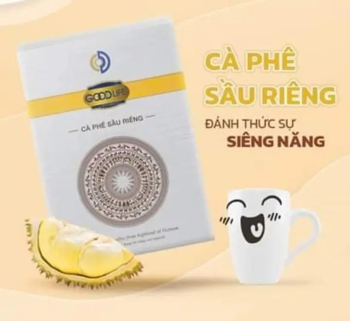 Thùng 20 Hộp Cafe sầu riêng hòa tan Goodlife – Hộp 12 gói (240gr) – OEM – top1shop