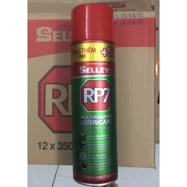 BÌNH XỊT,CHAI XỊT (LỌ) RP7 XỊT CHỐNG RỈ SÉT 350g