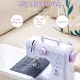 Máy may gia đình mini bằng điện đa năng may thủ công hoàn toàn tự động. 