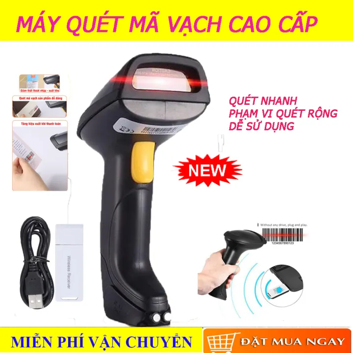 Máy bắn mã vạch, Máy đọc mã vạch, Máy quét mã vạch không dây cao cấp.Máy Scan cực nhanh, chính xác, nhỏ gọn, công nghệ laser tiên tiến, sử dụng ổn định. Mua ngay, giá giảm sốc.