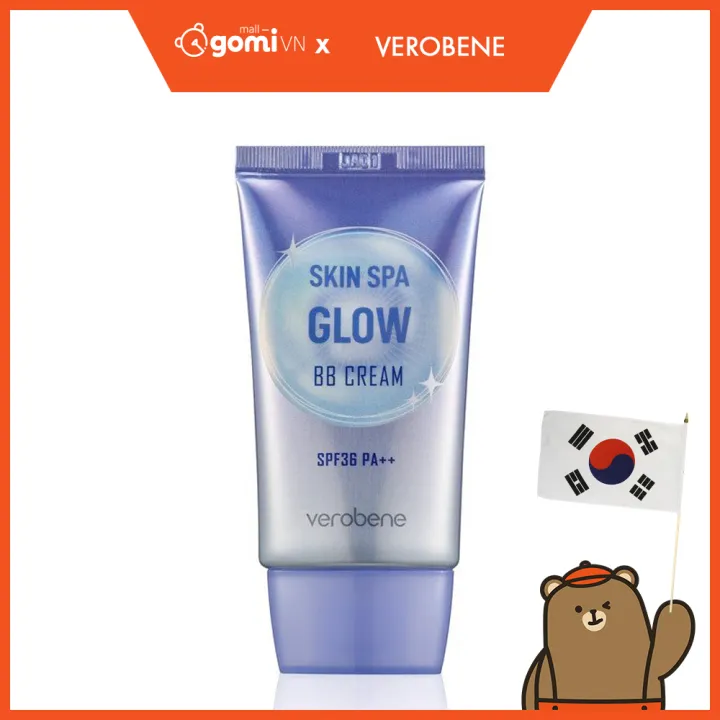 [HCM]Kem Nền Verobene Skin Spa Glow BB Cream GomiMall