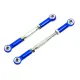 [COD][Free shipping] 2Pcs Metal Adjustable Steering Linkage Servo Link Pull Rod for Traxxas Slash 4X4 5807 HQ727 1/10 RC Car Upgraded Parts. 