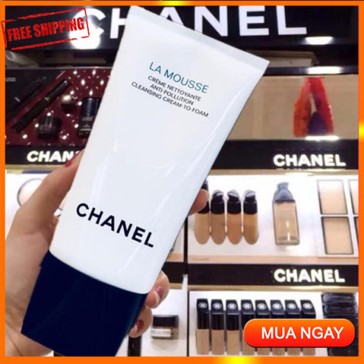 Sữa rửa mặt ngăn ngừa lão hóa giảm nếp nhăn LA MOUSSE CHANEL 150ml - Sữa  rửa mặt 