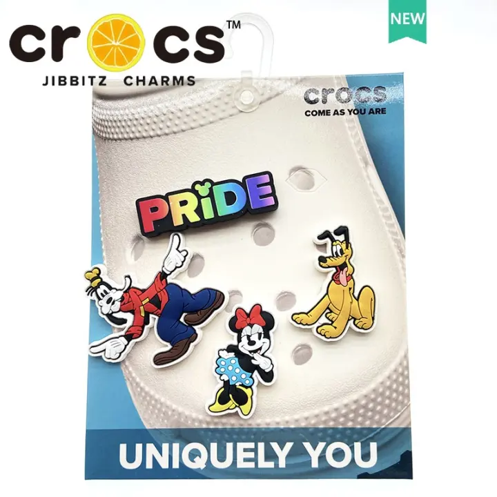 Dép Charm chữ thập jibbitz Pride chamr dép Crocs