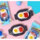 4 thạch trứng ốp la xúc xích kèm kẹo nổ dành cho trẻ em. 