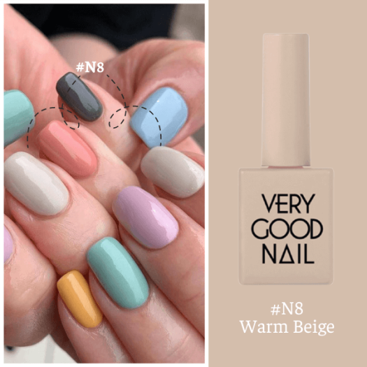 Sơn gel cao cấp Hàn quốc Very Good Nail chính hãng - Tách lẻ Set Autumn  Breeze Collection [1 sản phẩm ] - Sơn móng 
