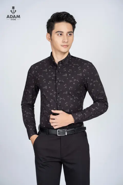 Áo Sơ Mi Adam Store Hoa SMC051