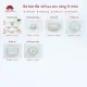 Bộ bát đĩa cao cấp Bát Tràng set 11, 16, 21 sản phẩm  - Họa tiết hoa sen vàng. 