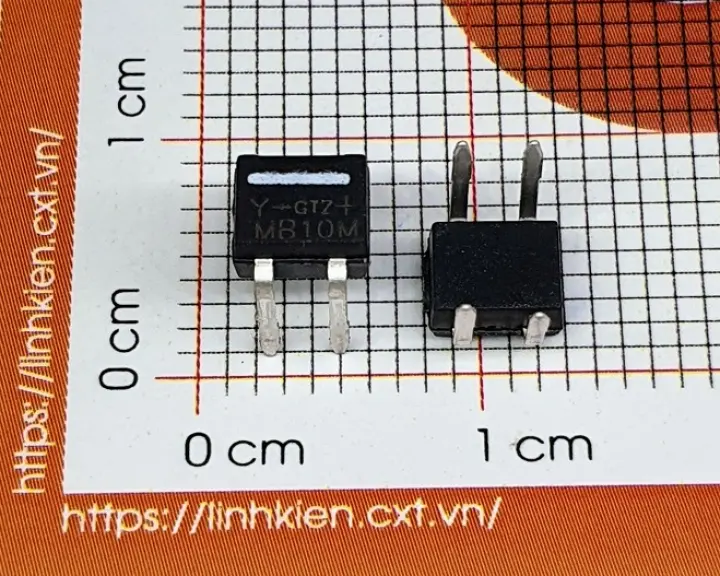 MB10M Diode cầu 1000V 0.5A DIP-4(10c)