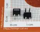 MB10M Diode cầu 1000V 0.5A DIP-4(10c). 
