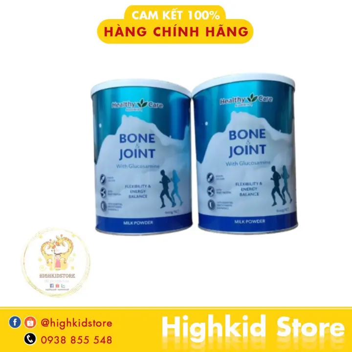 SỮA BỘT DÀNH CHO NGƯỜI ĐAU KHỚP - BONE & JOINT WITH GLUCOSAMINE HEALTHY CARE ÚC
