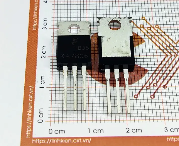 KA7806 IC REG LINEAR 6V 1A TO220-3