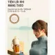 Máy xay sinh tố cầm tay tích điện Nineshield NS025 (340ML - 80W). 