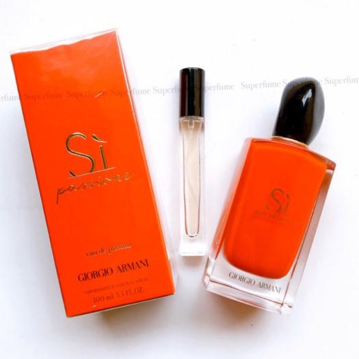 giorgio armani si passione review