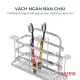 Kệ đựng bàn chải, kem đánh răng HiVE Inox 304. 