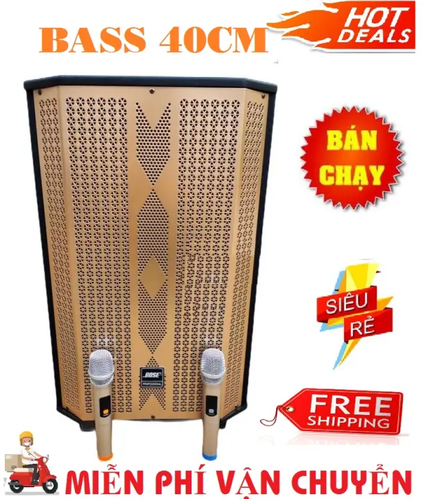 MIỄN PHÍ VẬN CHUYỂN Loa kéo bluetooth BOSE 1522 (4 Tấc) âm thanh cực chất, hát karaoke cực hay