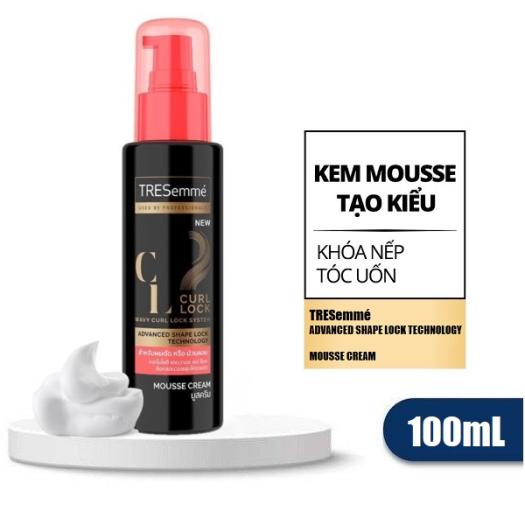 Kem Mousse Tạo Kiểu Tresemme Giúp Khóa Nếp Tóc Uốn TRESemmé Hair Styling Mousse Cream 100ml - Tạo kiểu tóc Kem Mousse Tạo Kiểu Tresemme Giúp Khóa Nếp Tóc Uốn TRESemmé Hair Styling Mousse Cream 100ml - Tạo kiểu tóc