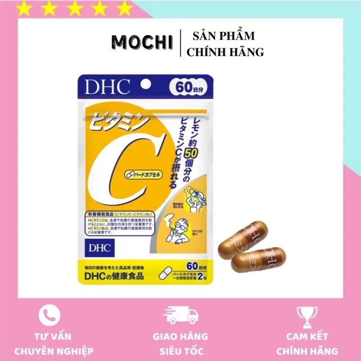 Viên Uống Bổ Sung Viatmin C DHC Nhật Bản (120 Viên/60 Ngày)