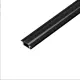 1m Thanh nhôm đèn LED, Thanh nhôm định hình LED màu đen, được sử dụng với LED dây. 