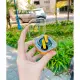 ai Nghe Bluetooth V5.3 WEKOME V07 Thiết Kế Trong Suốt Âm Thanh Sống Động. 