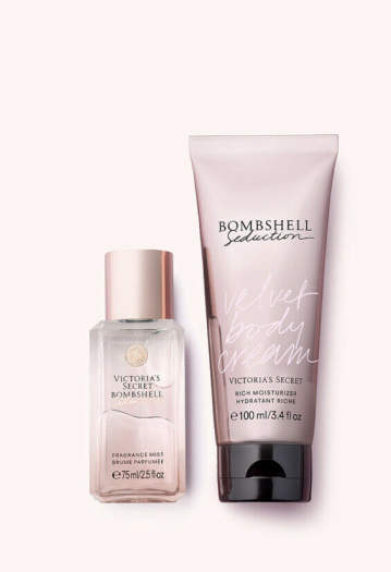 T Set NƯỚc Hoa DƯỠng ThỂ VÀ XỊt ThƠm Victorias Secret Bombshell Nước Hoa Nữ 