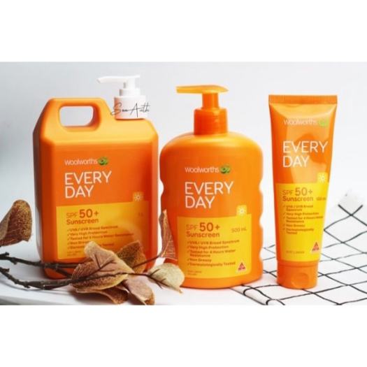 everyday sunscreen woolworths