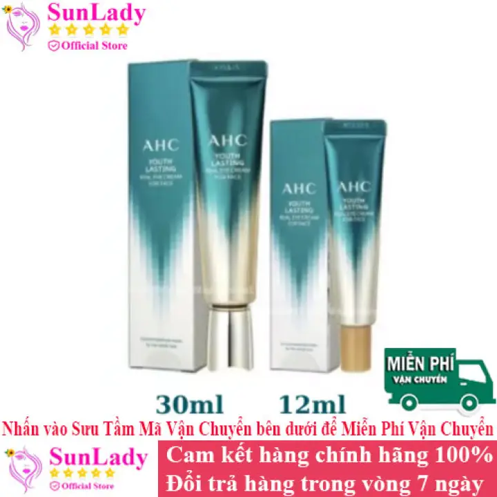 Kem dưỡng mắt AHC Youth Lasting Real Eye Cream chống quầng thâm mắt