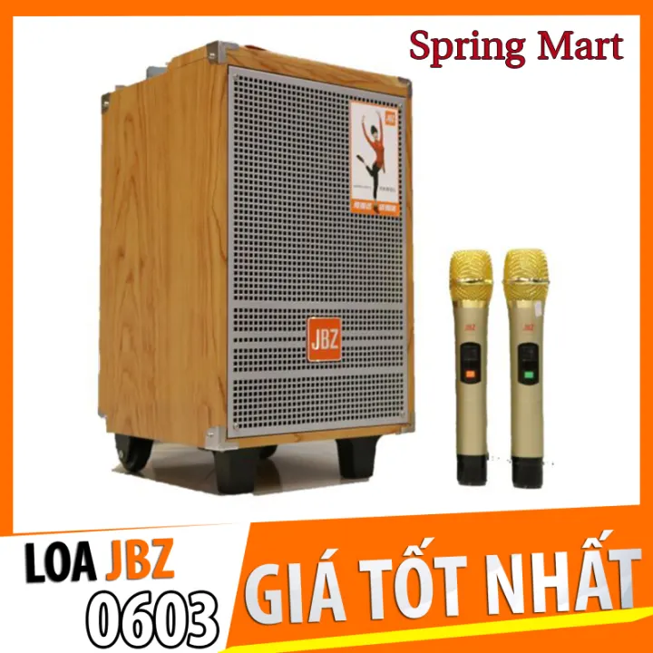 [ TẶNG 2 MICRO ] Loa Kéo Karaoke JBZ 0603...