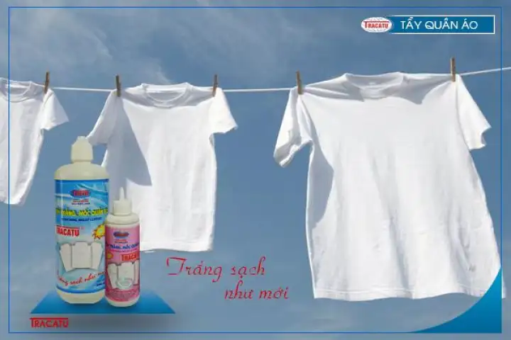 COMBO 2 LỌ THUỐC TẨY TRẮNG,TẨY MỐC QUẦN ÁO TRACATU 500ML