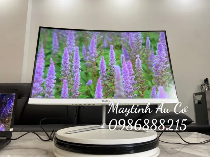 Màn hình máy tính cong Full Viền Kingview - Full HD - 24inch 75Hz Mới 100% siêu đẹp siêu nét kiểu ráng tinh tế