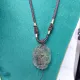 [tặng dây] Mặt dây đá Chalcedony khắc hình Rồng bay Thanh Long hình oval phong thủy thu hút may mắn, bình an | Hoa Minh Gem. 