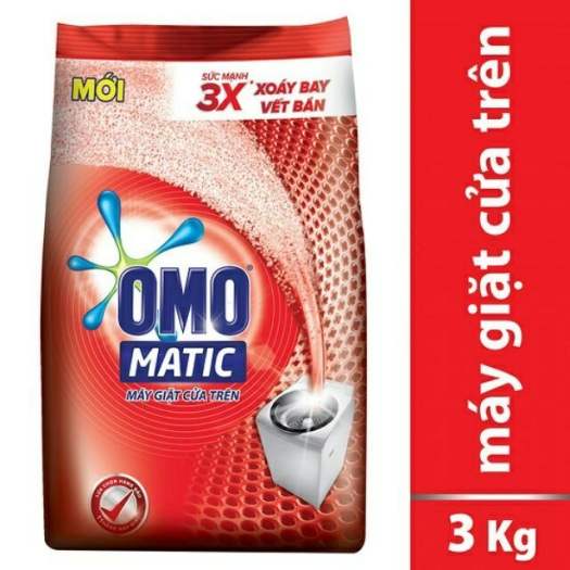 Bột Giặt OMO Matic Cửa Trên (3kg) - Chất tẩy quần áo - Vin Mart