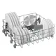 MÁY RỬA BÁT BEKO BDFN26430XC HÉ CỬA TỰ ĐỘNG,  RỬA SIÊU SẠCH, SẤY SIÊU KHÔ, DUNG TÍCH 14 BỘ. 