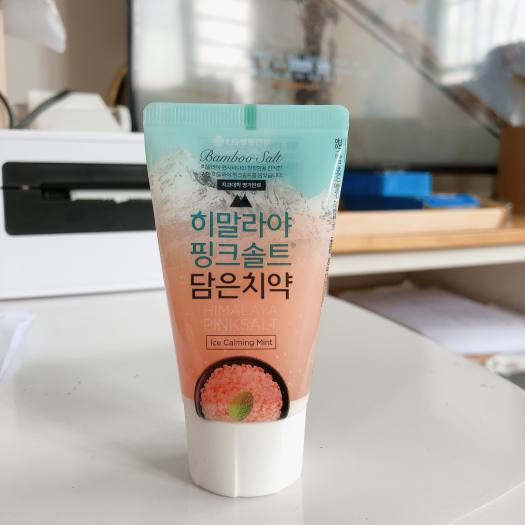 perioe pumping himalaya pink salt ice calming mint