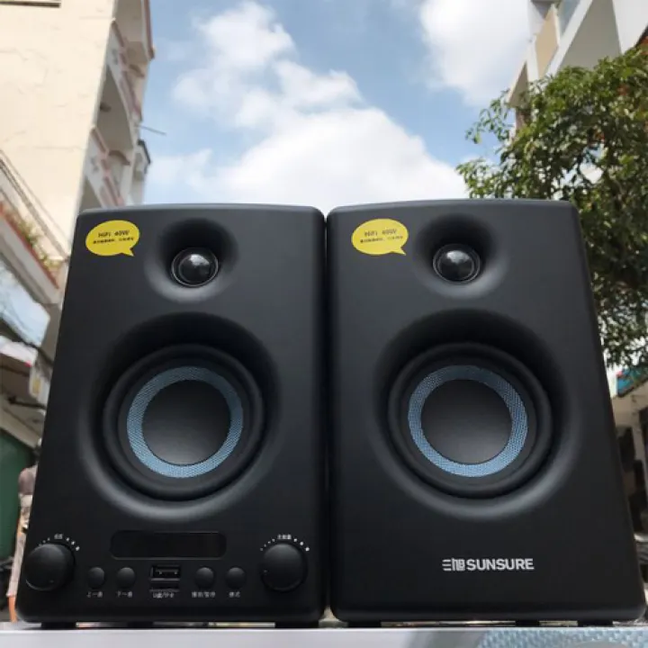 [HCM][Phiên Bản Mới] Loa Vi Tính Sunsure M63 Tích Hợp BluetoothThẻ Nhớ Cổng Usb Jack 3.5 Nghe Nhạc Cực Hay Bass Siêu Trầm – Tặng Phiếu Bảo Hành 1 Năm Toàn Quốc