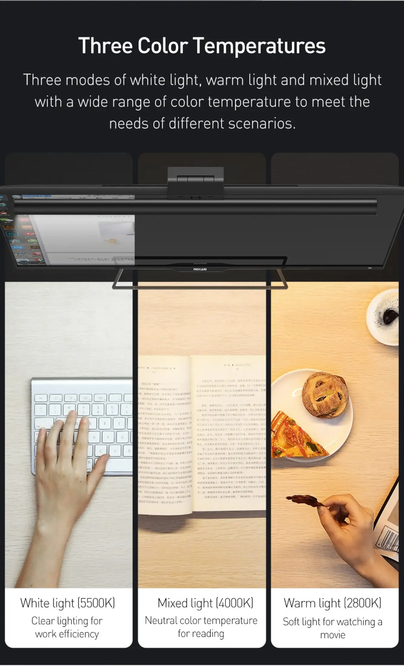 Đèn treo màn hình bảo vệ mắt Baseus i-Work Pro 14