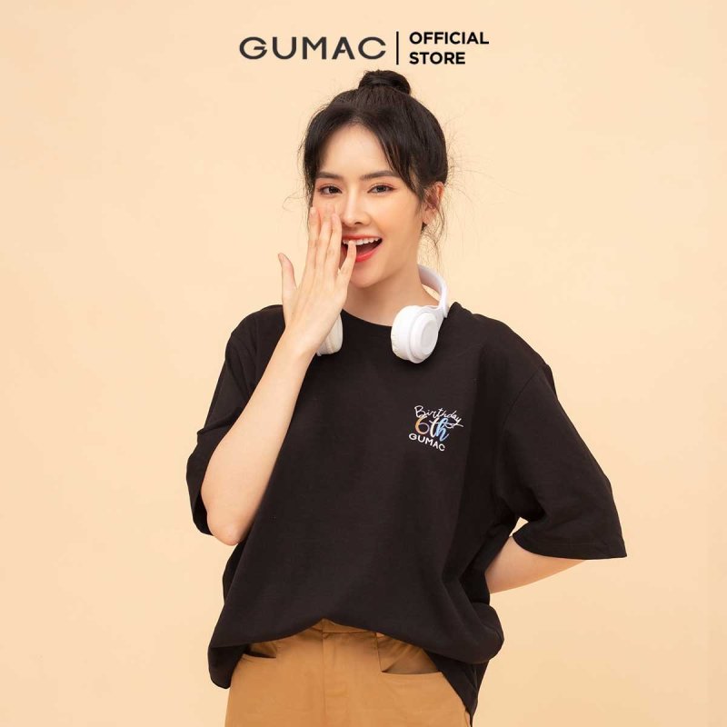 Áo thun nam nữ in thank you mẫu mới gumac atb828 atnb828