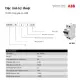 Cầu dao tự động chống dòng rò và bảo vệ quá dòng ABB RCBO 2P 16A 6kA 30mA. 